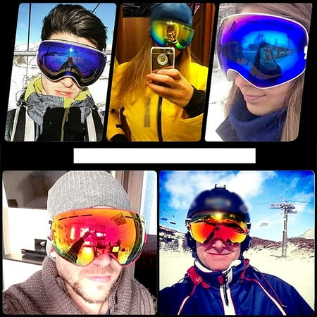 Details about Adults Winter Snow Goggles Ski Snowboard With Interchangeable Lens Details about Adults Winter Snow Goggles Ski Snowboard With Interchangeable Lens